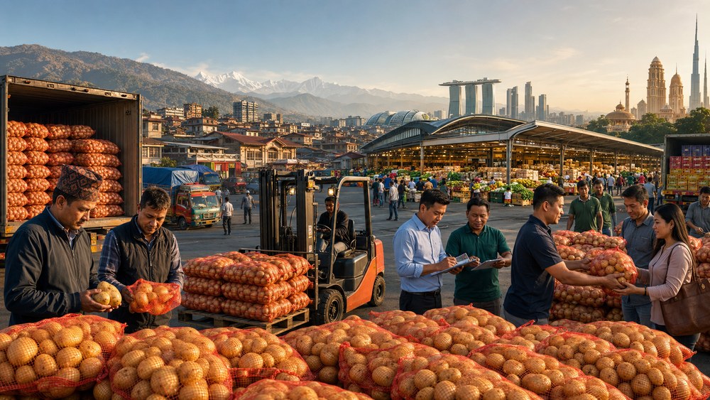 Potatoes Reach Global Markets